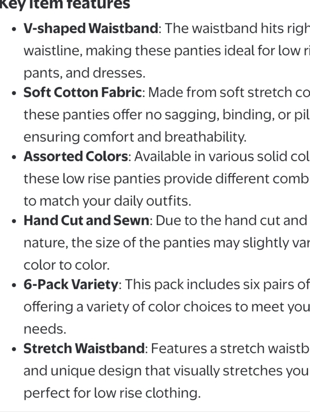Everyday Ribbed Cotton Briefs Multi-Pack - Picture 5 of 5
